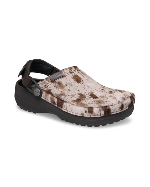 Crocs Crafted Pony Hair Clog - Espresso