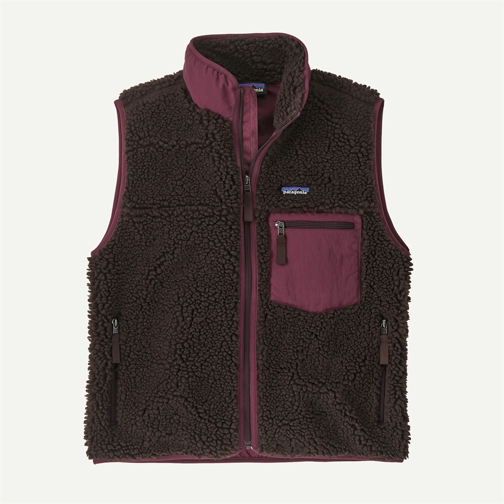 Patagonia Womens Classic Retro-X Vest - Den Brown