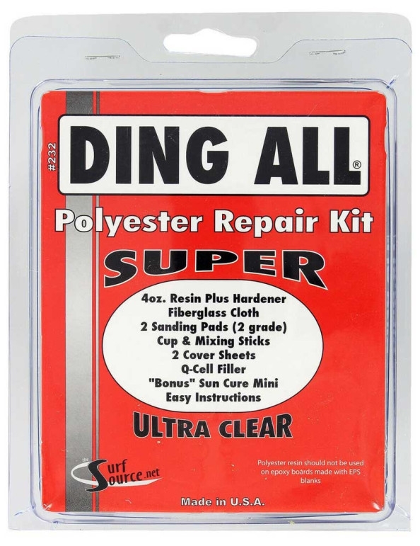DING ALL Super Polyester repair kit