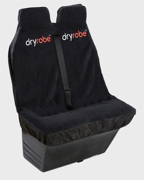 Dryrobe Double Car Seat Cover - Black/black