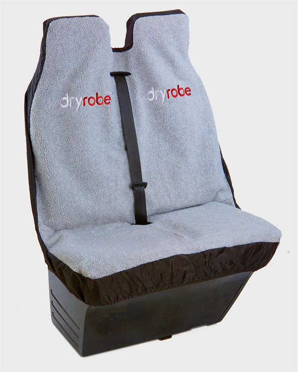 Dryrobe Double Car Seat Cover - Black/grey 