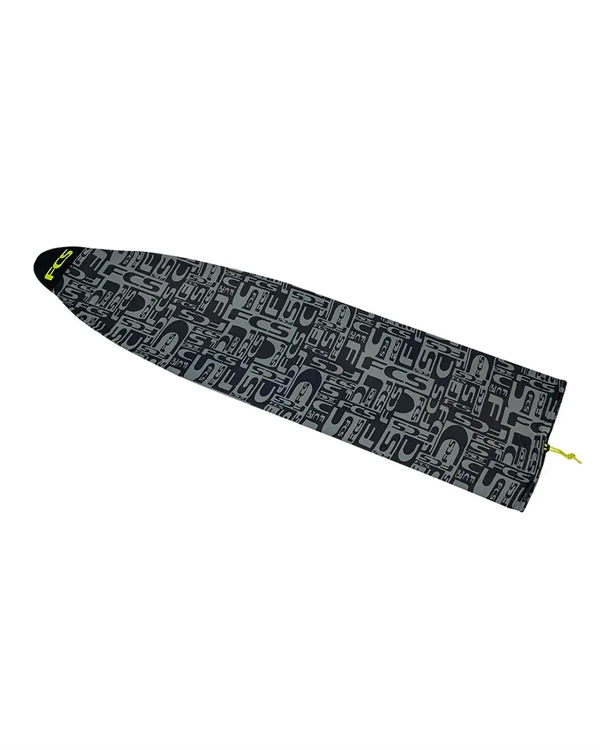 FSC Stretch Shortboard 6'3" Monogram Coal/Lime