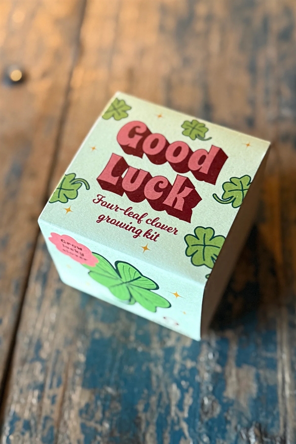 Hjemhavn Good Luck – Firkløver Growing Kit