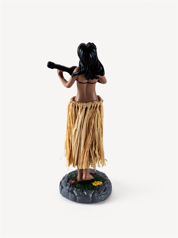 Devoted Hawaiian Hula Dashboard Girl