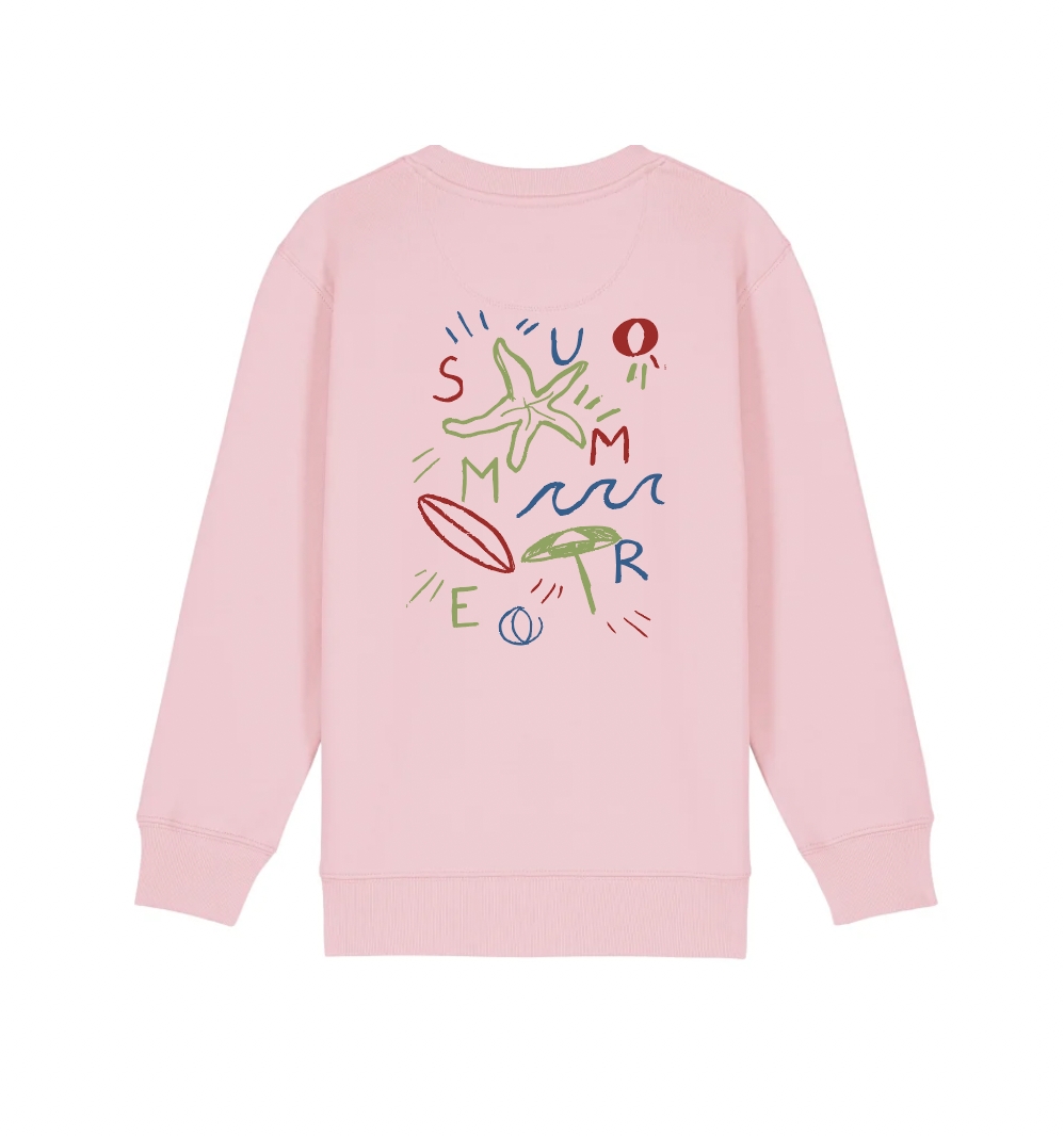 North Shore Surf - Crewneck “Summer” - Pink