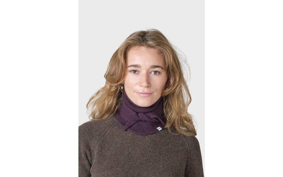 Klitmøller Collective - Violet Small Knit Scarf - Burgundy