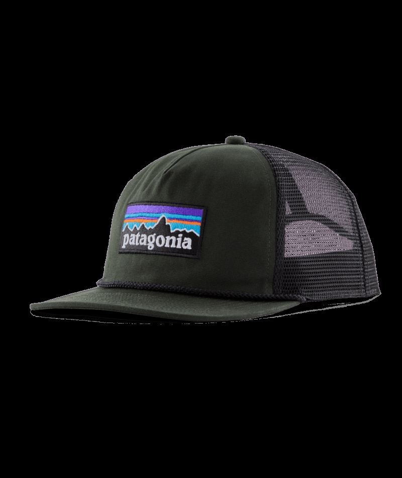 Patagonia - Airfarer Cap - P-6 Logo: Old Growth Green