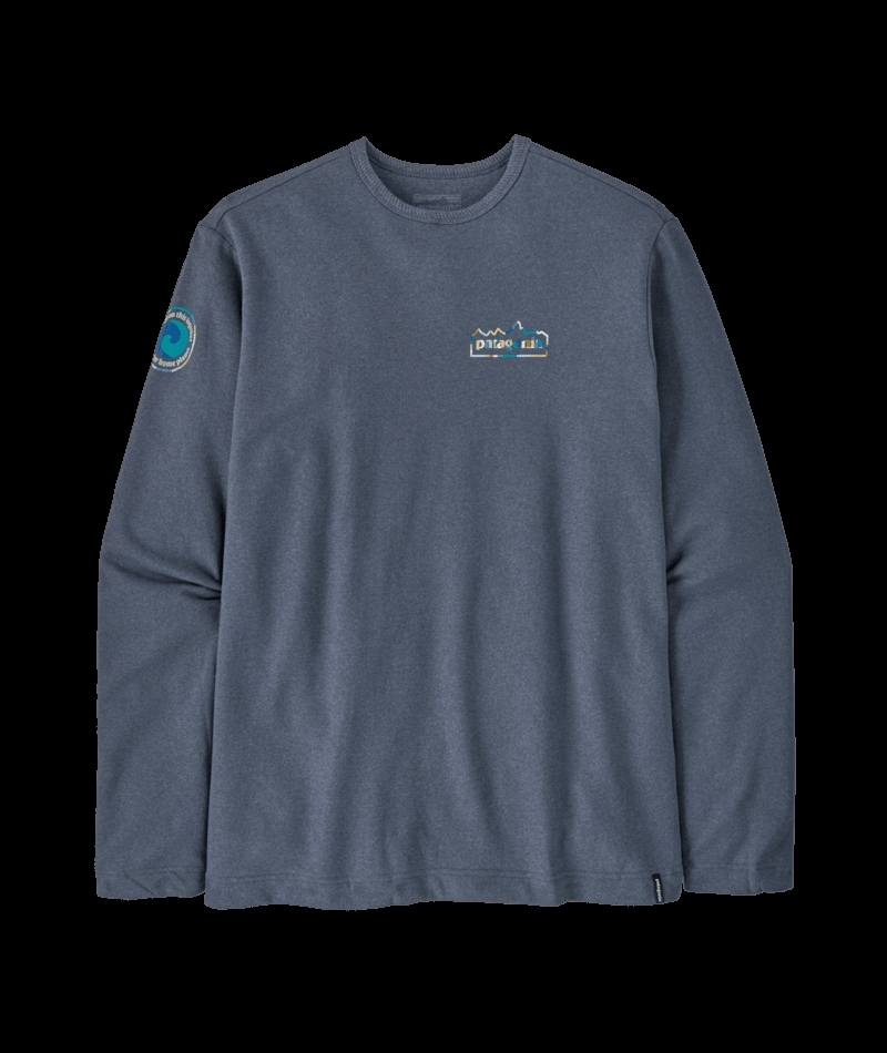 Patagonia - Men\'s LW Unity Fitz Wildrise Crew - New Navy