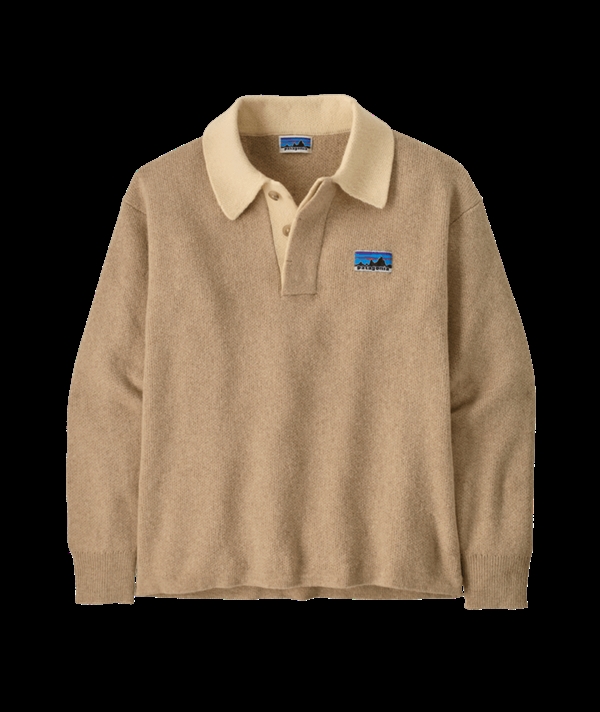 Patagonia - Recycled Wool-Blend Rugby Sweater - Seabird Grey
