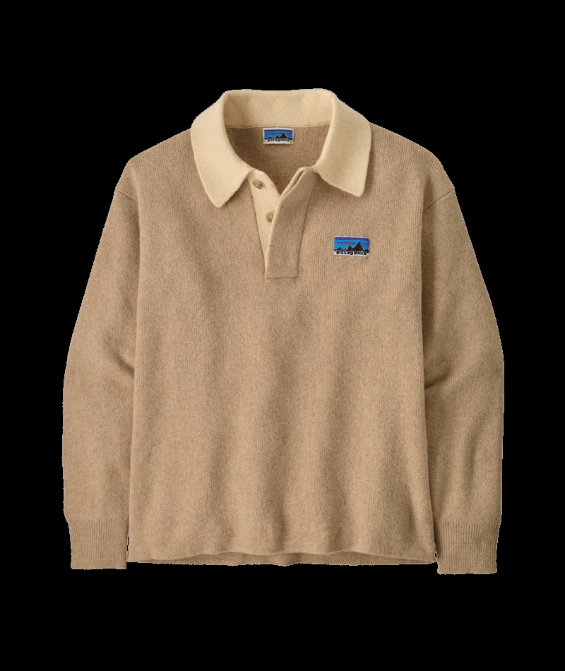 Patagonia - Recycled Wool-Blend Rugby Sweater - Seabird Grey