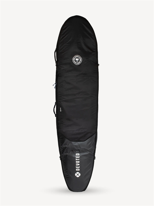 Devoted Longboard 10mm quad Boardbag 9'6" (2-4 boards) - Black
