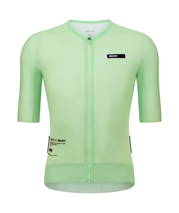 Santini + MADS P. Aero Race kortærmet cykeltrøje unisex - Mint