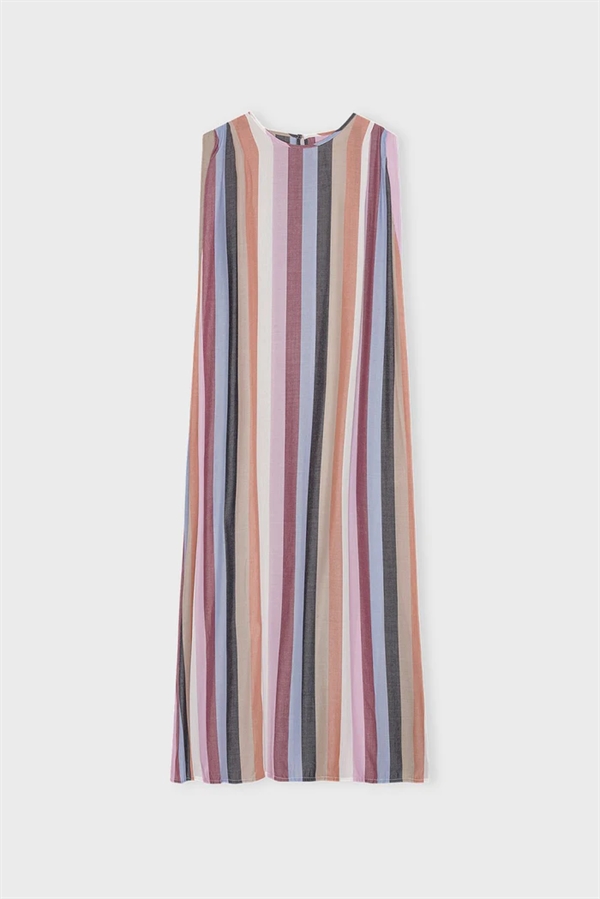Moshi Moshi Mind Oceana Dress Silky Stripe - Multi Stripe