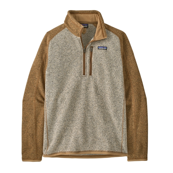 Patagonia Mens Better Sweater 1/4 Zip - Nautilus Tan