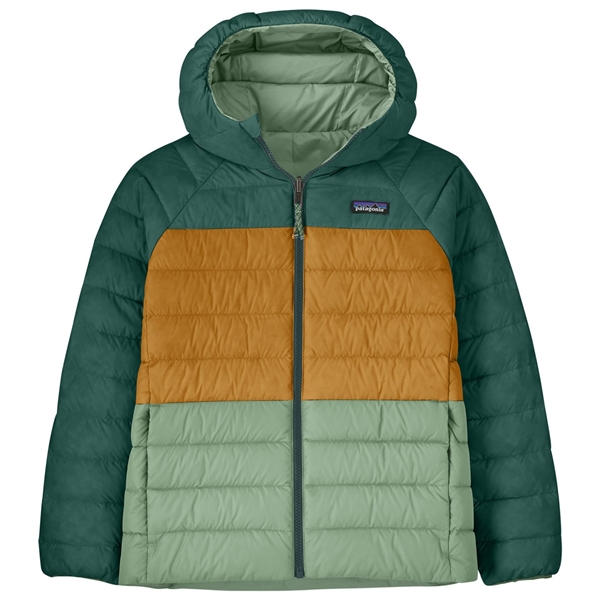 Patagonia Kids Reversible Down Sweater - Ellwood Green 