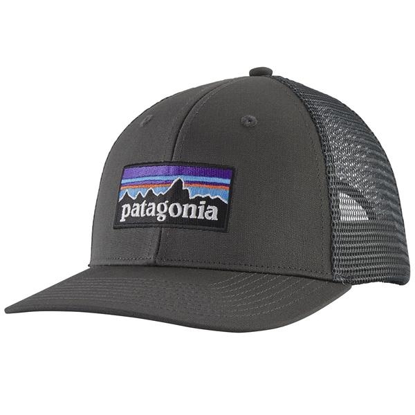 Patagonia P-6 Logo Trucker Hat - Forge Grey