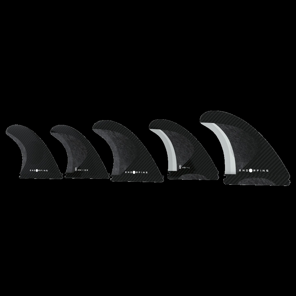 Firewire Endorfins KS1 5 Fin Large - Black/Black