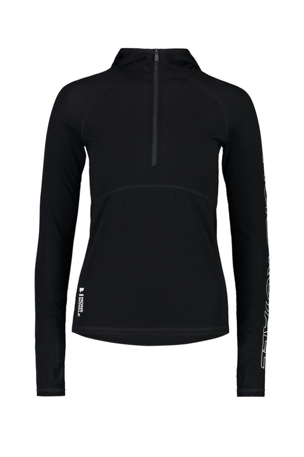 Mons Royale Bella Tech Hood Black
