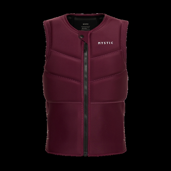 Mystic Star Impact Vest FZ - Oxblood Red