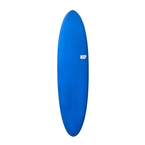 NSP Protech Fun 7'2" Navy Surfboard