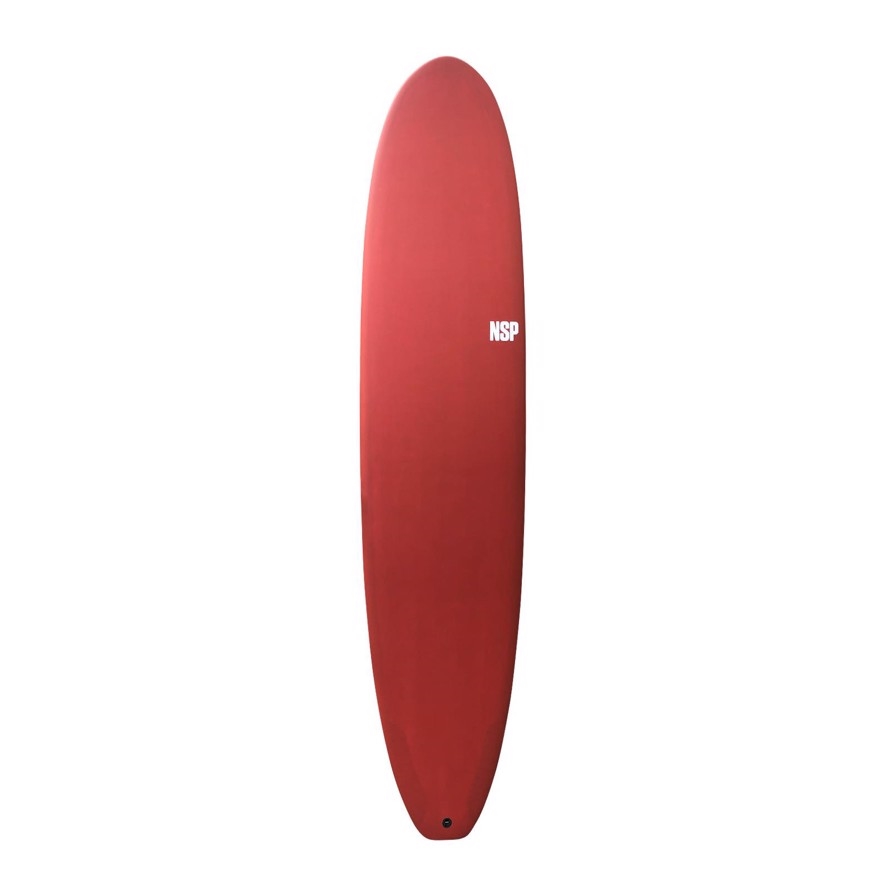 NSP Protech Long 9\'0" Red Surfboard
