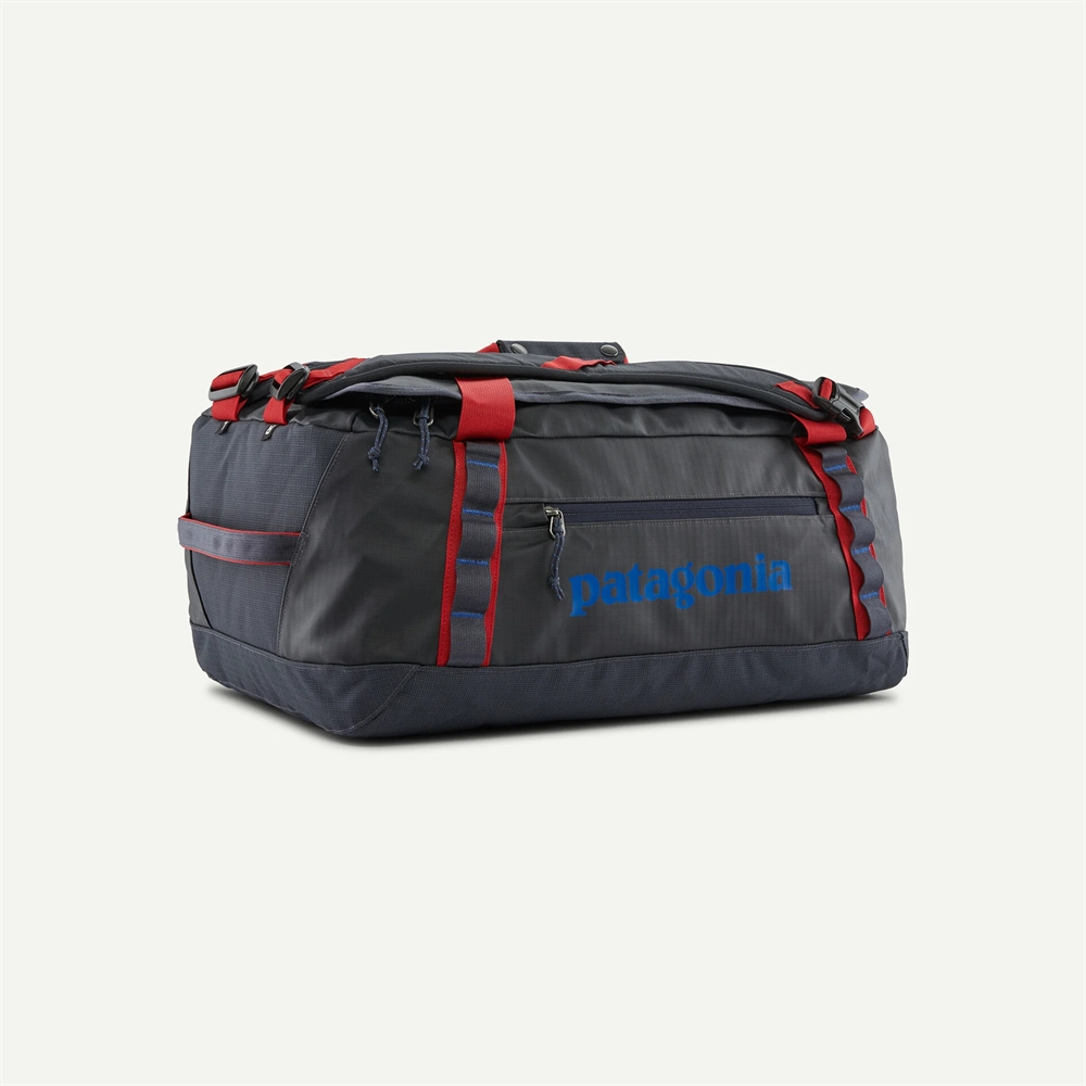 Patagonia Black Hole Duffel 40L - Smolder Blue w/Amanita Red