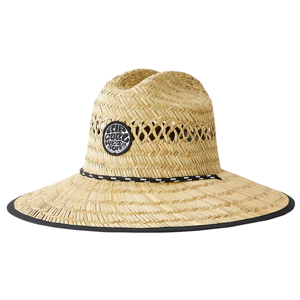 Rip Curl - LOGO STRAW HAT - BONE/GREEN