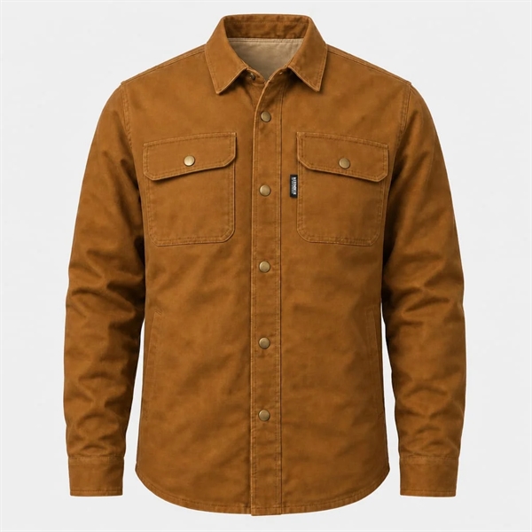Klitmøller Rig-Wear MOTO 181 Canvas Jacket – Desert Brown