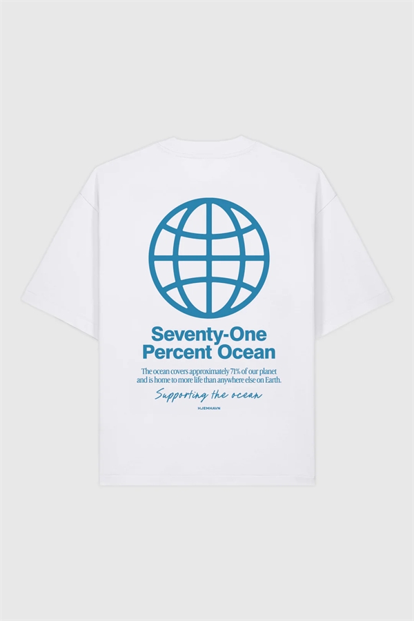 Hjemhavn Seventy-One Boxy Tee - White