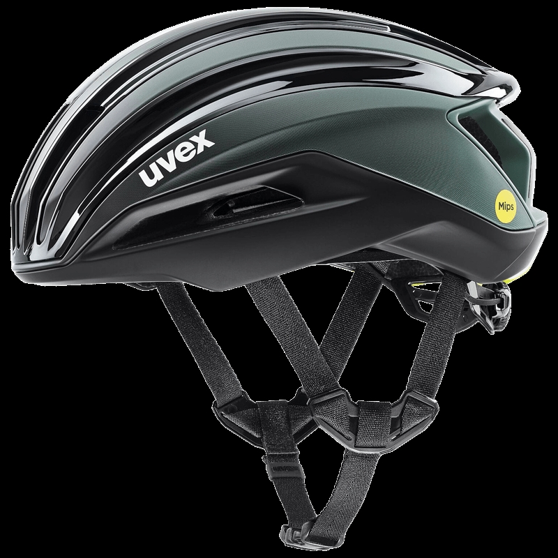 Uvex Surge Aero MIPS - Black Sage Green Matt