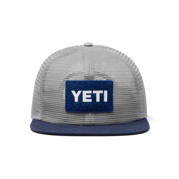 YETI Velco B FLT Brim Mesh Cap - Grey/Navy