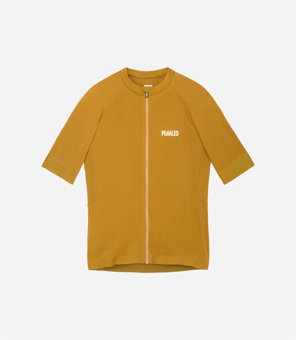 PEdALED - Womans\'S ELEMENT LTW JERSEY - MUSTARD