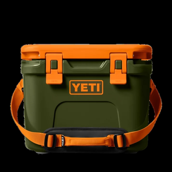YETI - Roadie 15 Cooler - Olive/King Crab Orange