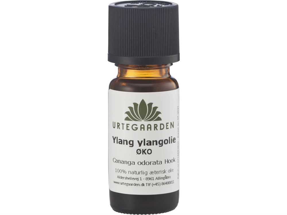 Urtegaarden Ylang tlangolie ØKO 5 ml