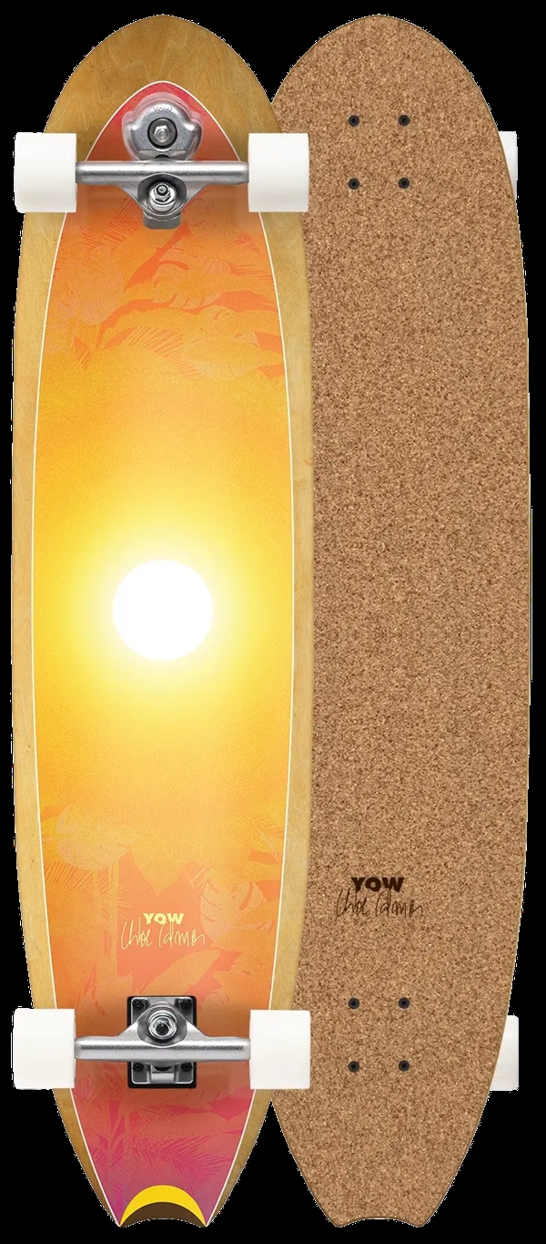 YOW - Your Own Wave Calmon Surfskate (41" - Gul)