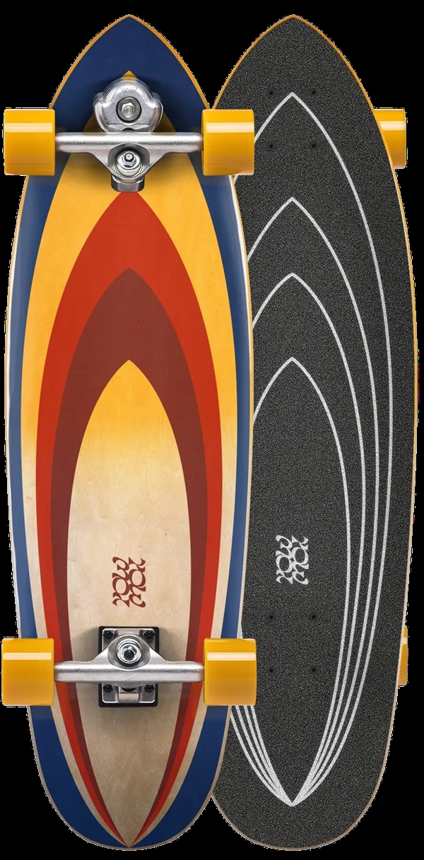 YOW - Your Own Wave J-Bay Surfskate (33" - Blå)