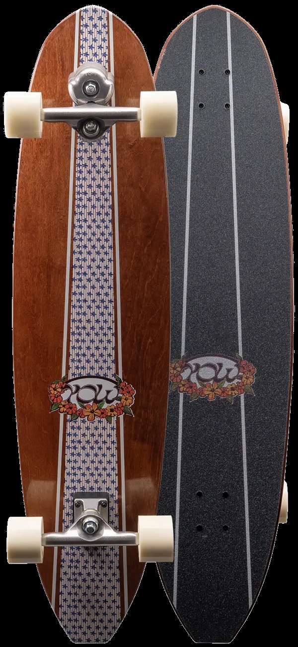 YOW - Your Own Wave Waikiki Surfskate (40" - Brun)